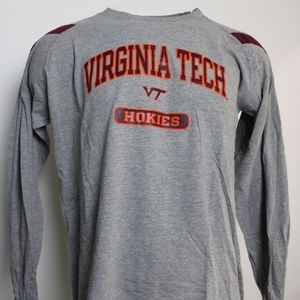 VT Virginia Tech Hokies XL Long Sleeve Graphic T